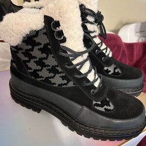 Cecelia New York Leather lace-up boots